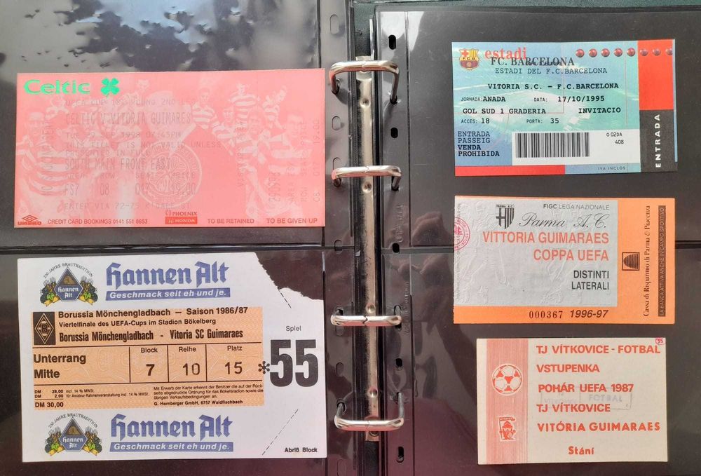 Bilhete VSC Guimaraes UEFA Competições Europeias