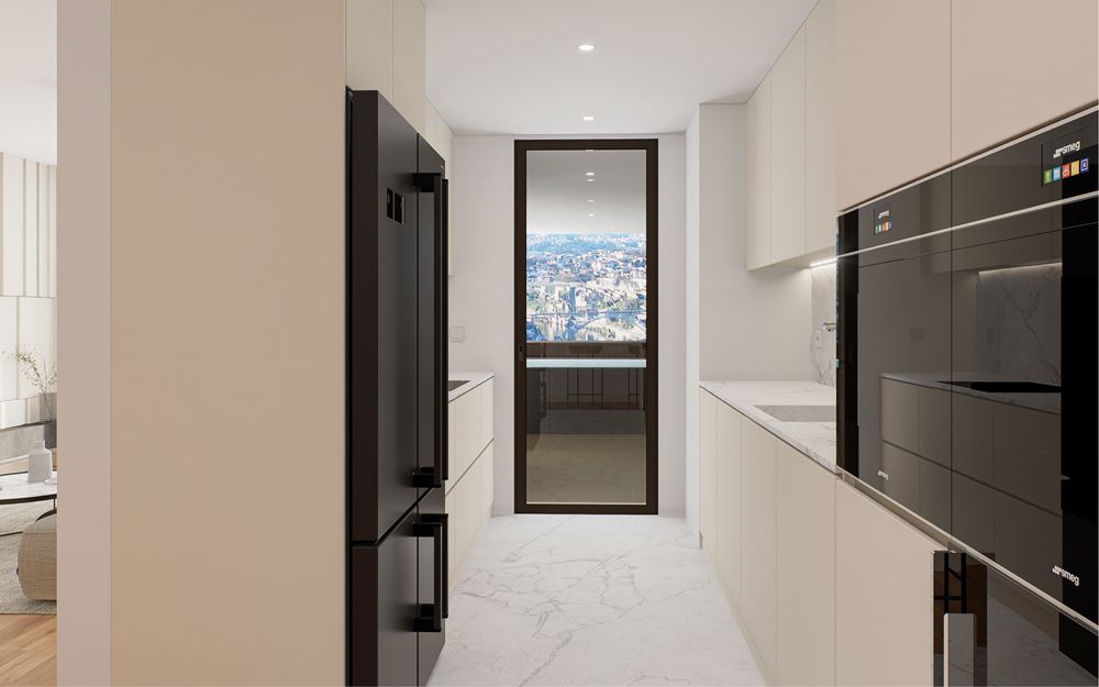 Apartamento T3 com Piscina Privativa e Vistas sobre o Rio Douro