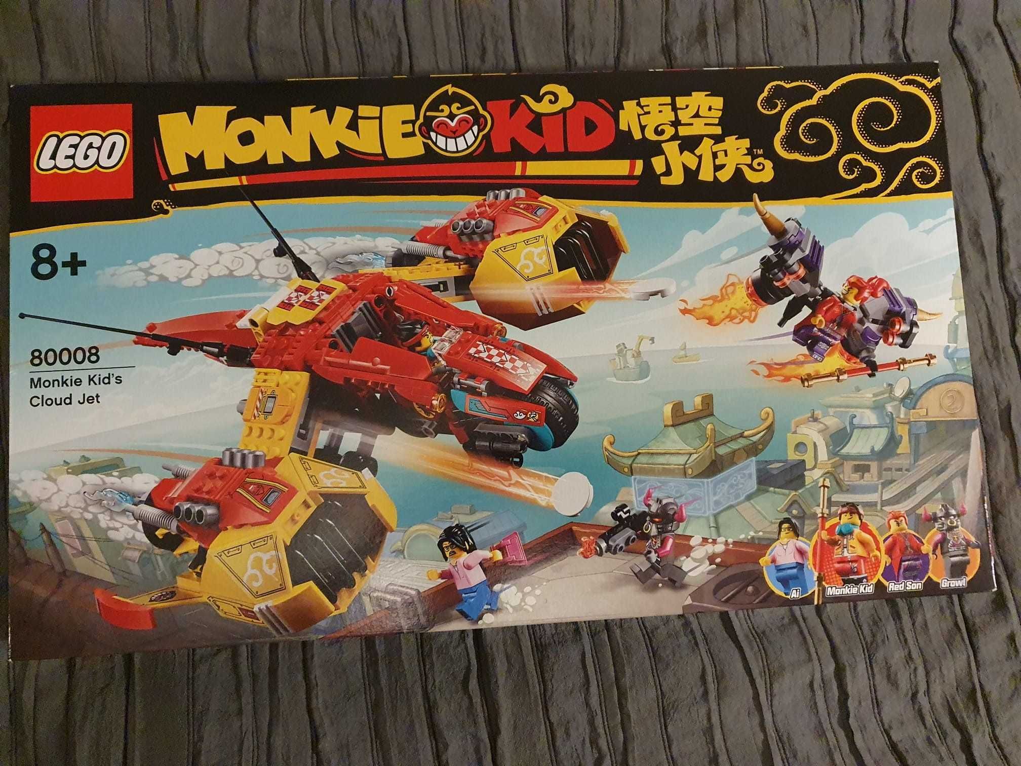 LEGO Monkie Kid - Odrzutowiec Monkie Kida ( LEGO 80008 )