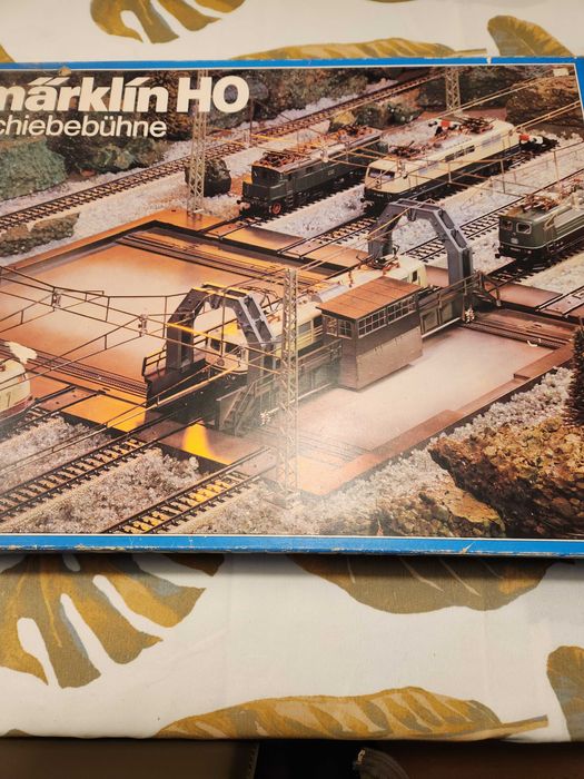 MARKLIN 7294 Placa de Transferência p/ 8 linhas de garagem