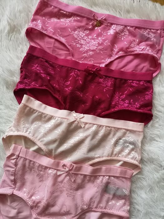 Różowe figi 4 pack Daisy Fuentes