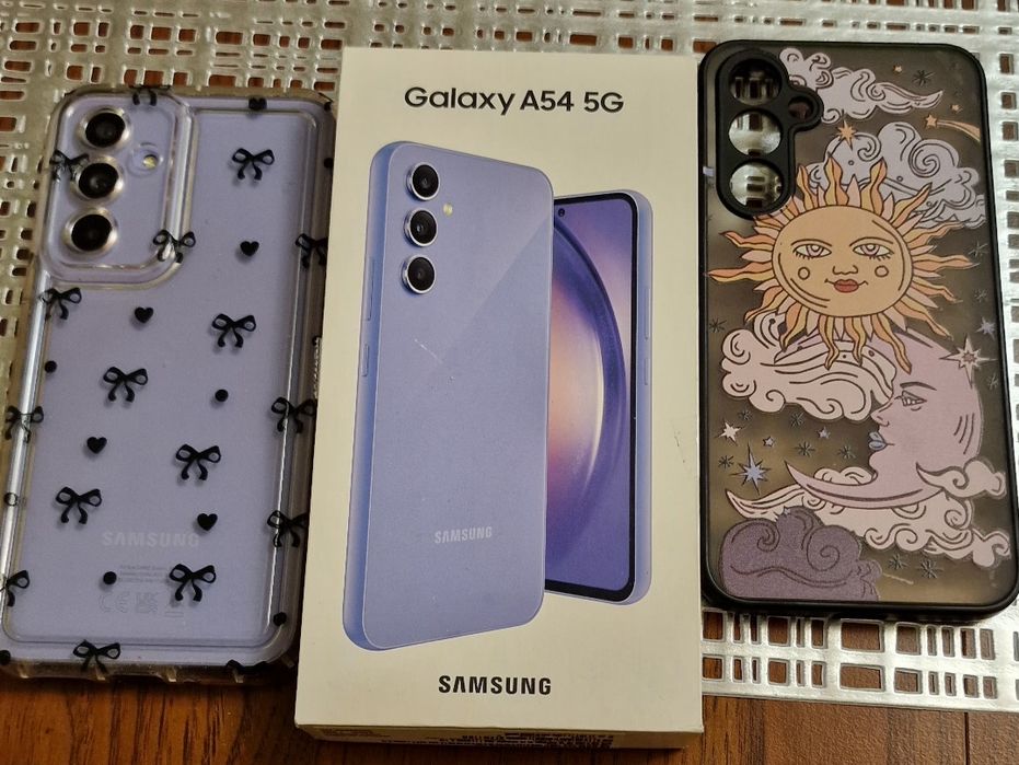 Samsung A54 5G Dual sim 128/8 GB Awensom Violet.Stan bdb