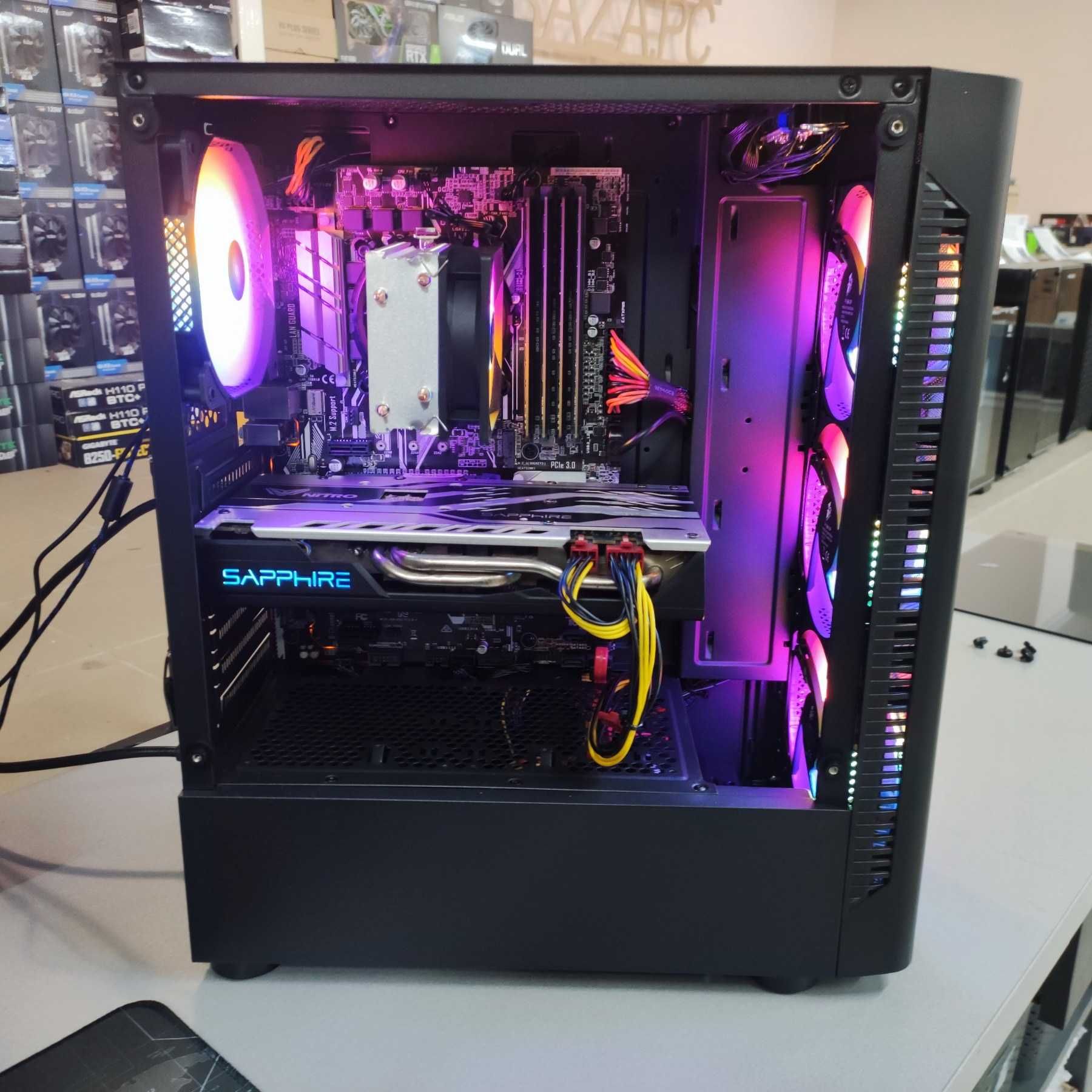Ігровий Компютер ПК Intel i5-6500, RX 580 4GB, 16GB DDR4, SSD 512GB