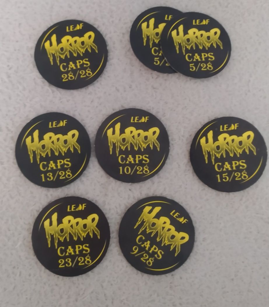 Horror Caps tazos na sztuki