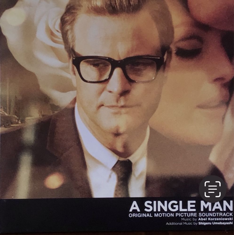 A SINGLE MAN  soundtrack  2 LP