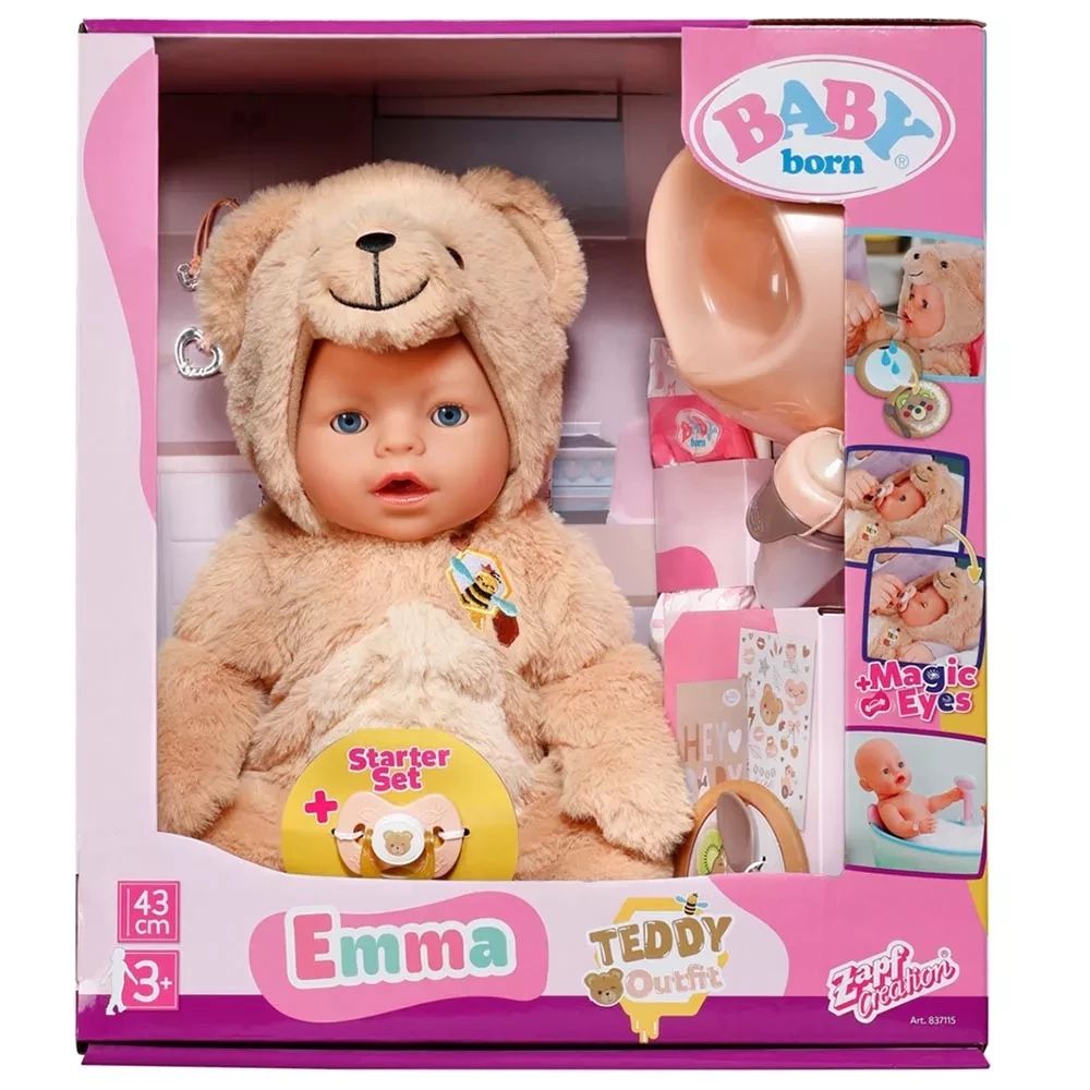 Кукла бебі борн, беби борн, baby born, zapf creation, пупс, лялька