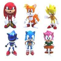 Conjunto 6 figuras Sonic - Sega (novas)