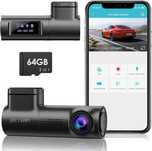Wideorejestrator 2K Przednia kamera samochodowa 64G Karta SD WiFi