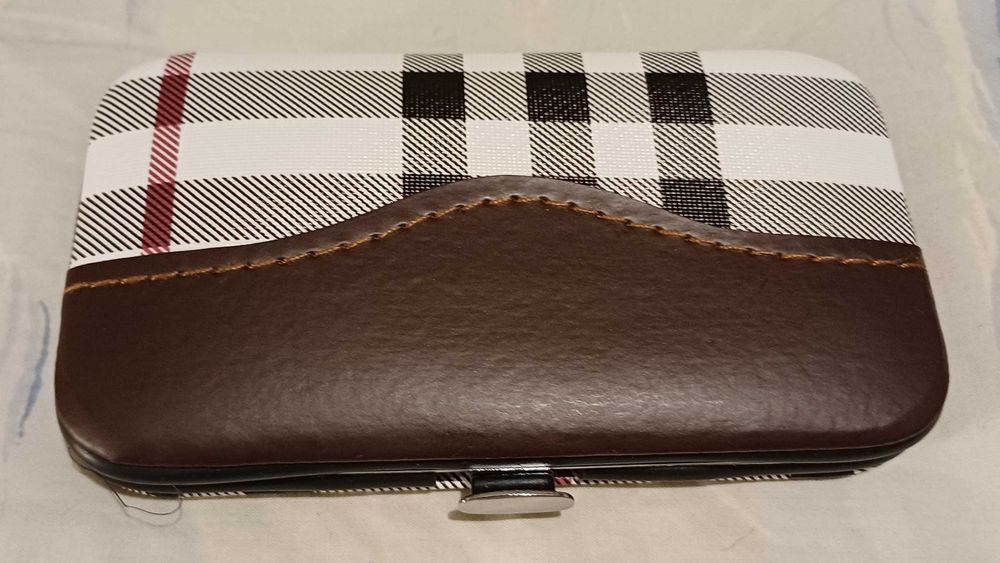 Kit 7 Peças Lote Manicure Set Profissional Aço Inoxidável Corta Unhas