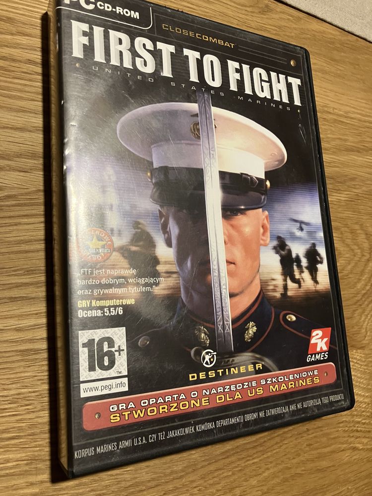 First to fight PC gra Unites States Marines 4cd