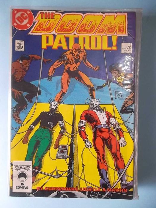 The DOOM PATROL - Lote 20 comics originais desde 1988