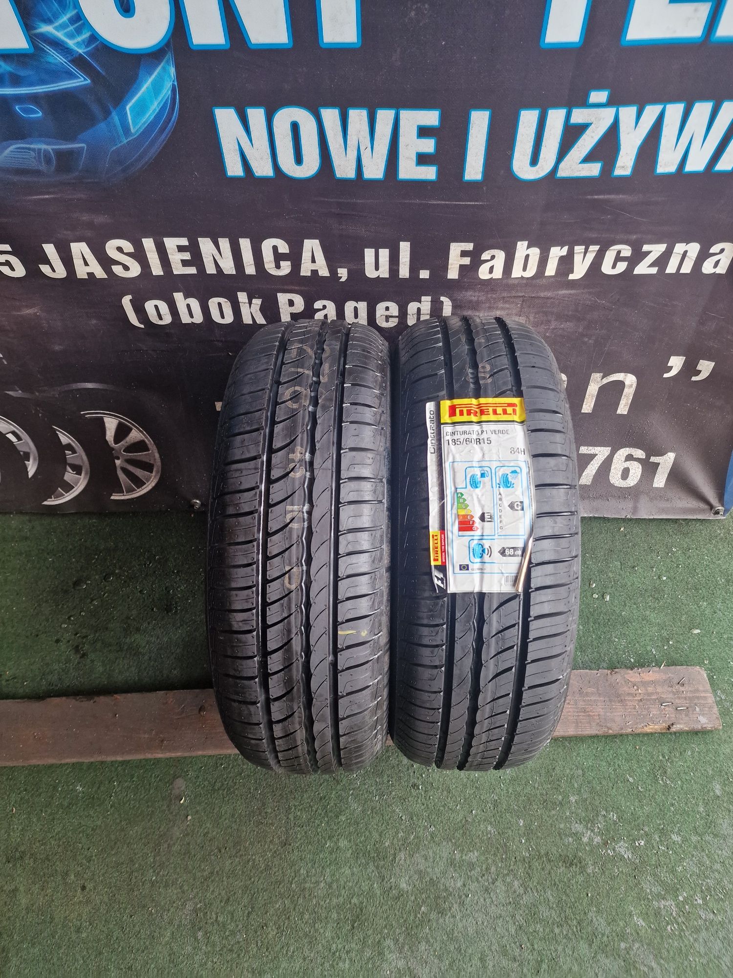 Opony letnie 185/60/15 Pirelli Cinturato P1 Para Nowe