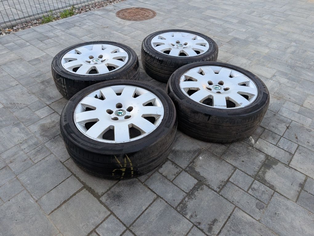 Felgi aluminiowe Skoda OE superb octavia