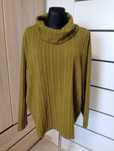 Nowy sweter golf damski 50/52