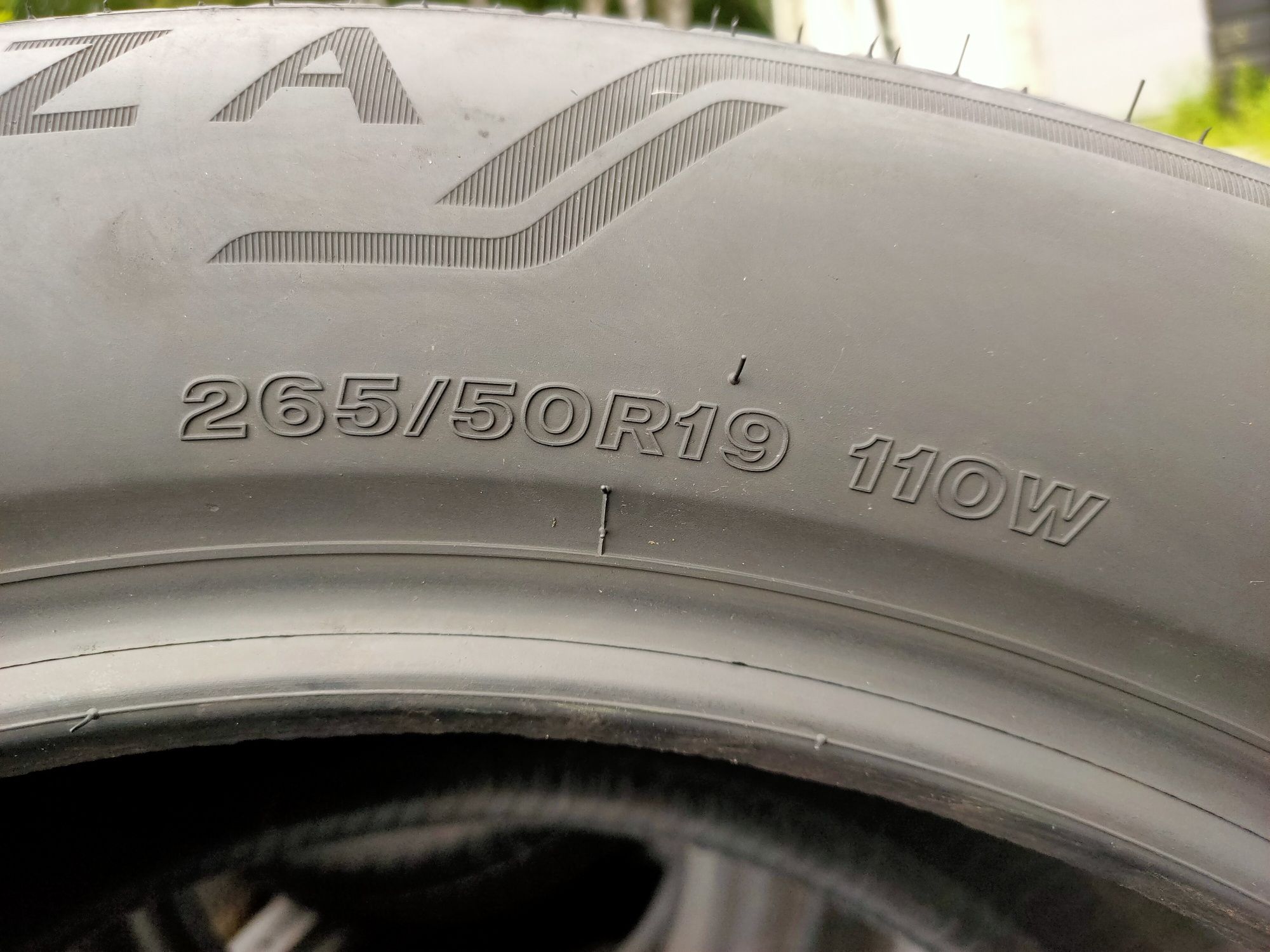 2x265/50R19 110W Bridgestone Alenza 001. 2019r 7.5mm GWARANCJA ADIGO