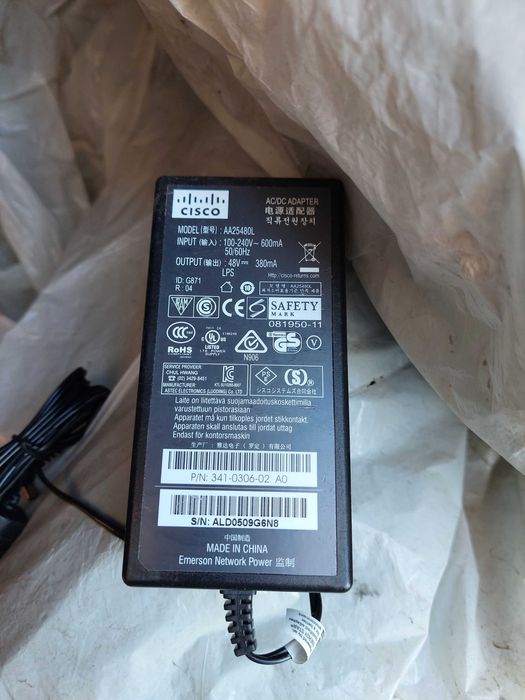 Блок живлення Cisco AA25480L оригінал. Новий