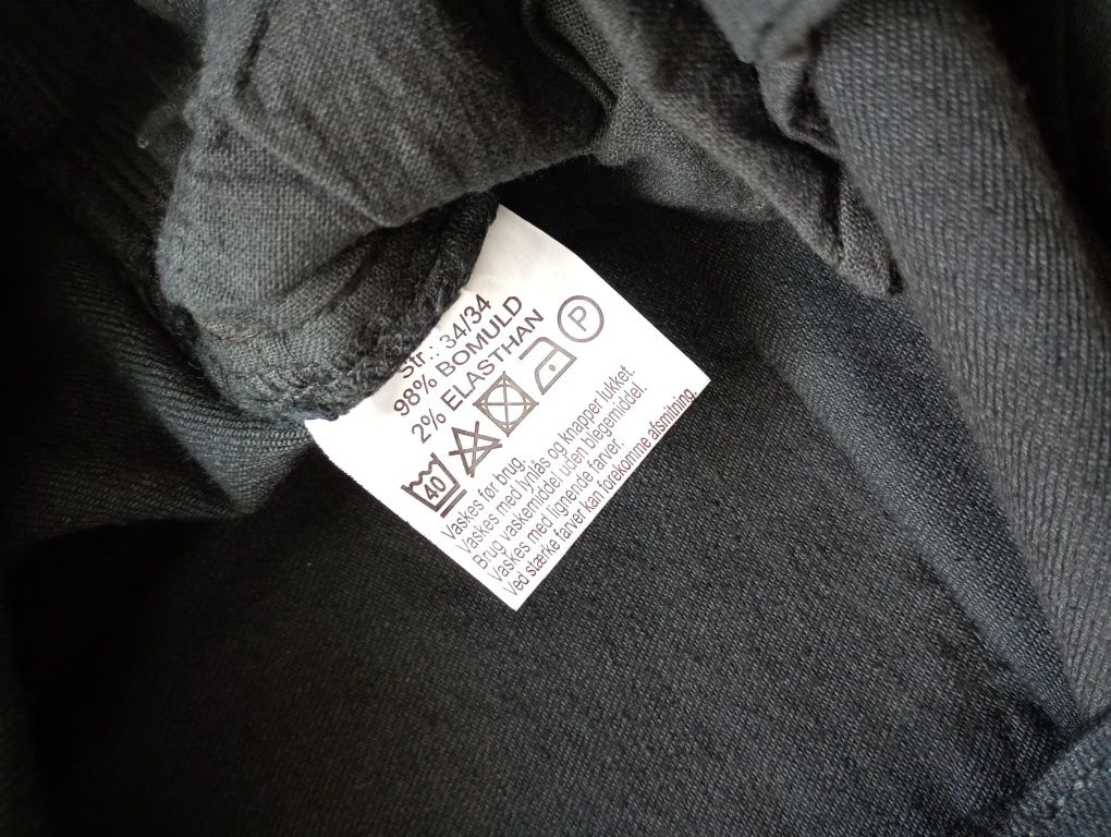 Stanfield męskie czarne jeansy pas ok 94 185
