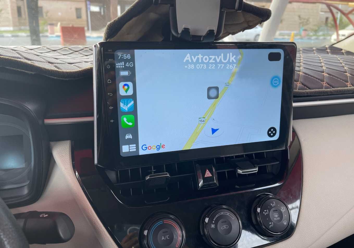 Магнитола COROLLA Toyota AURIS GPS Аурис USB E210 CarPlay Android 14