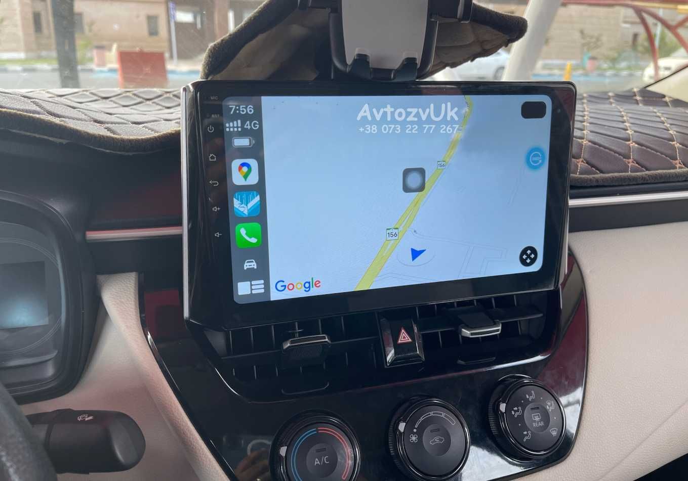 Магнитола COROLLA Toyota AURIS GPS Аурис USB E210 CarPlay Android 13