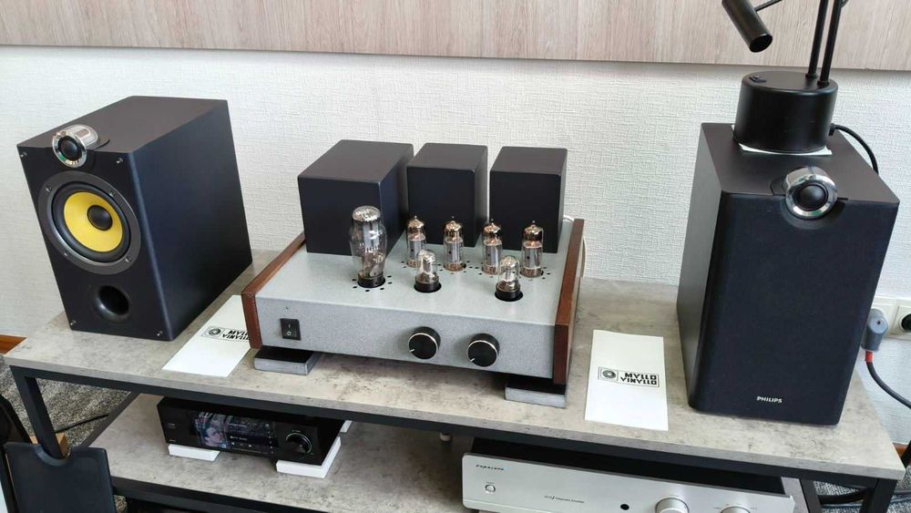 Двотактний ламповий підсилювач 6П41С (Push-Pull)