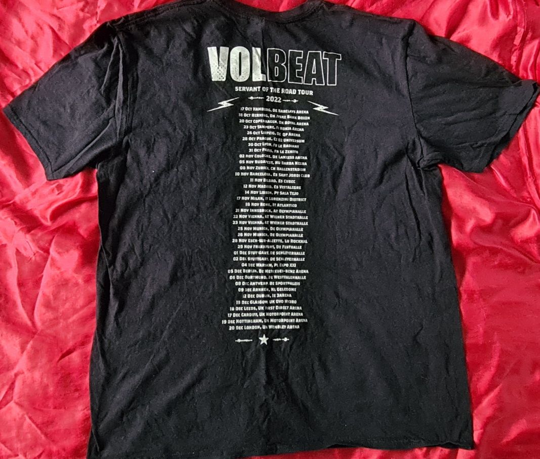 VOLBEAT Tour 2022 koszulka XL nowa