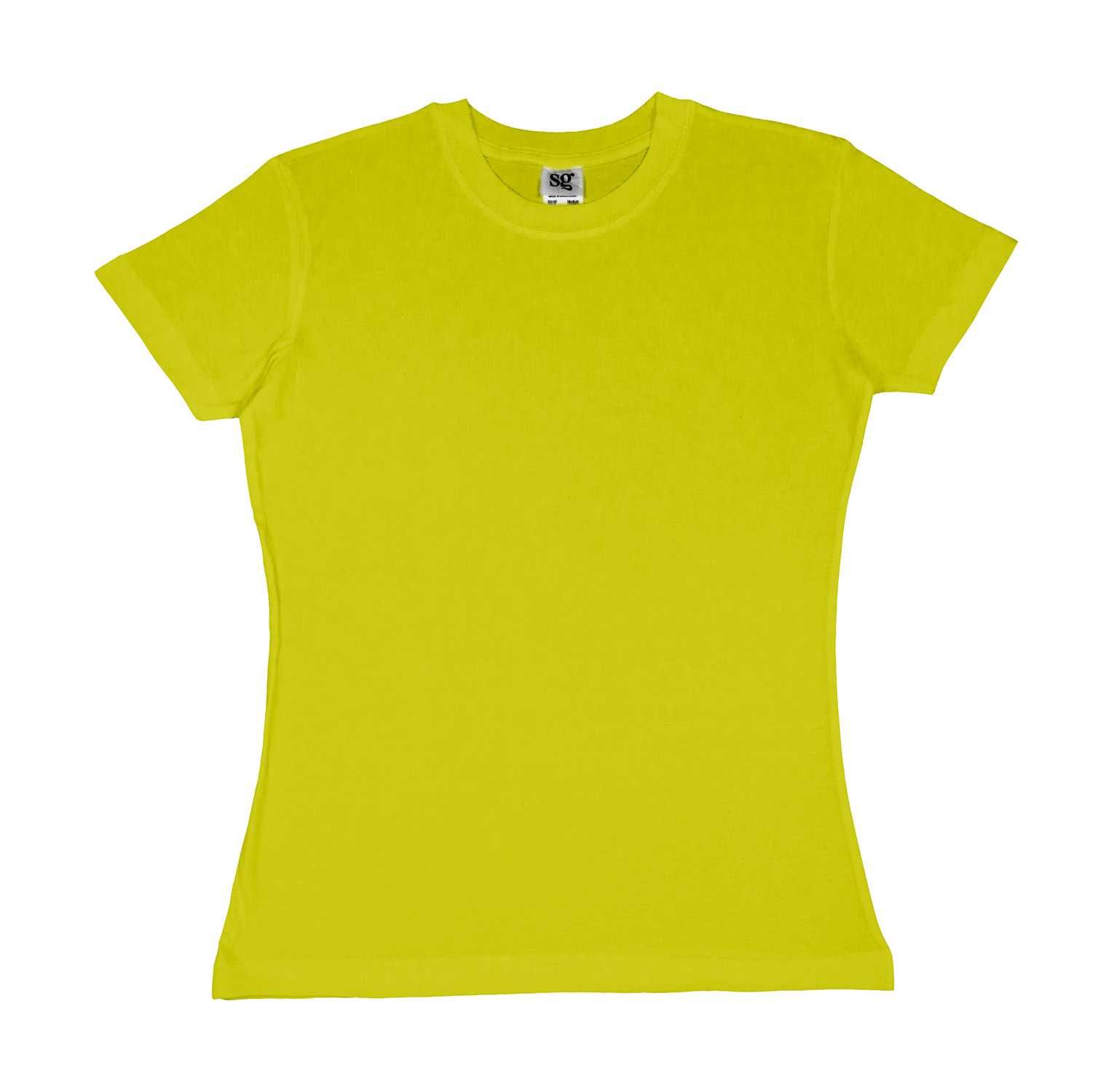 Koszulka damska SG limonkowa XL