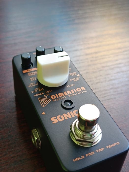 Sonicake 5th Dimension | гітарна педаль, 11 ефектів модуляції, Tap Tmp