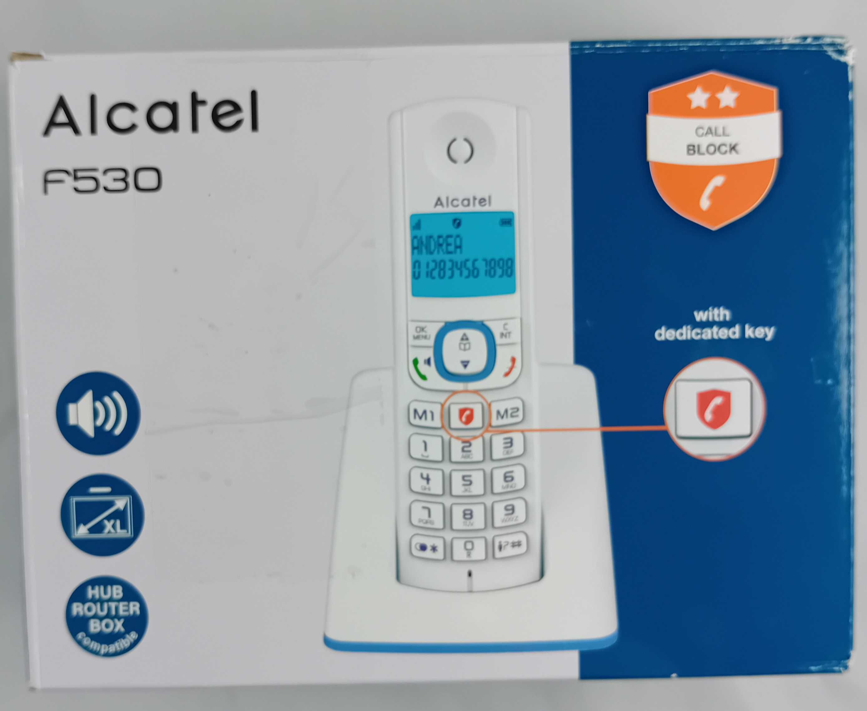 Alcatel F530 - bezprzewodowy telefon