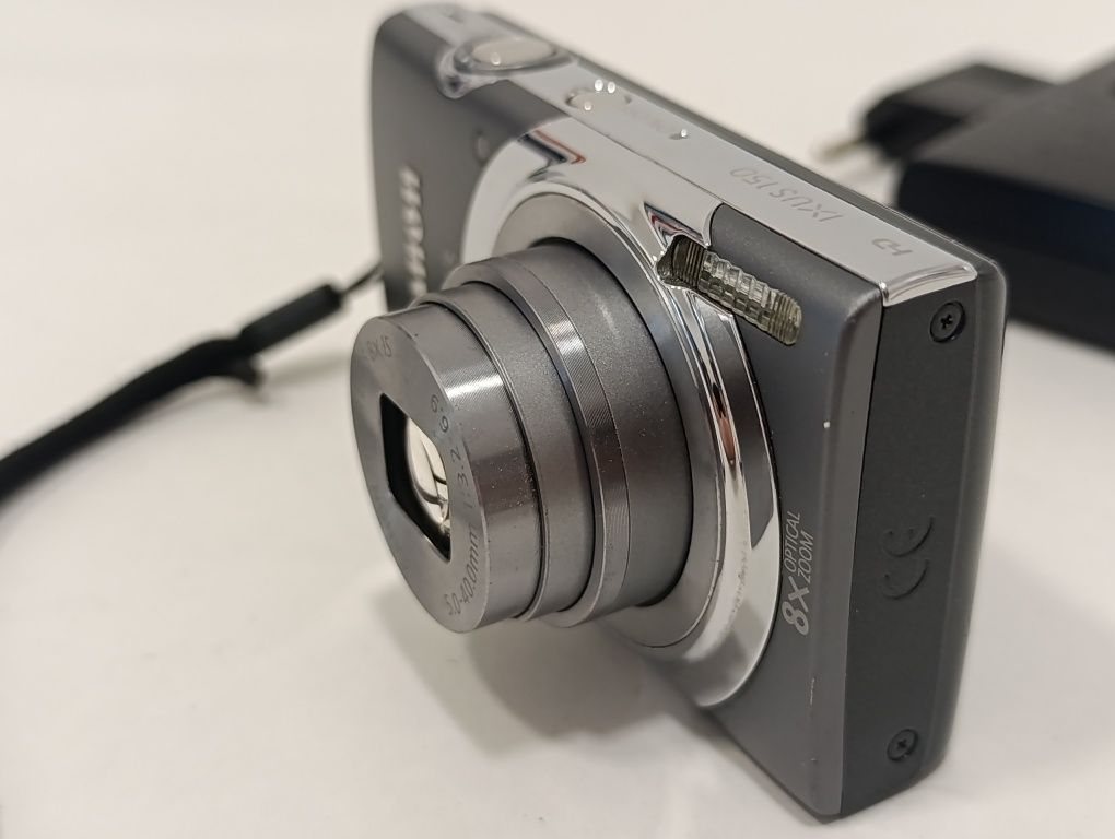 Aparat cyfrowy Canon IXUS 150 16mpx zoom x8 HD CCD vintage retro BDB