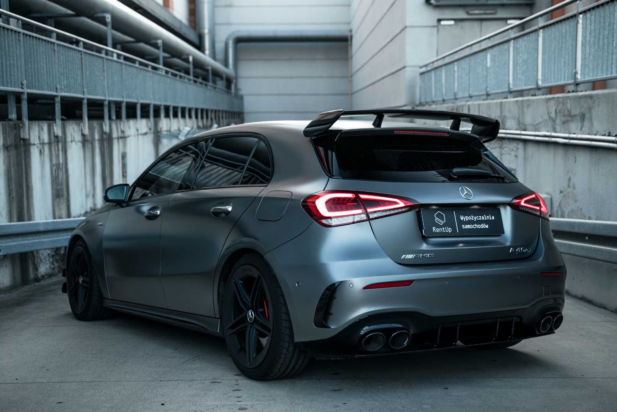 Wynajem MERCEDES A45S AMG, GIULIA QV, BMW M3/M4/M5, Audi S3 8V, RS3 8V