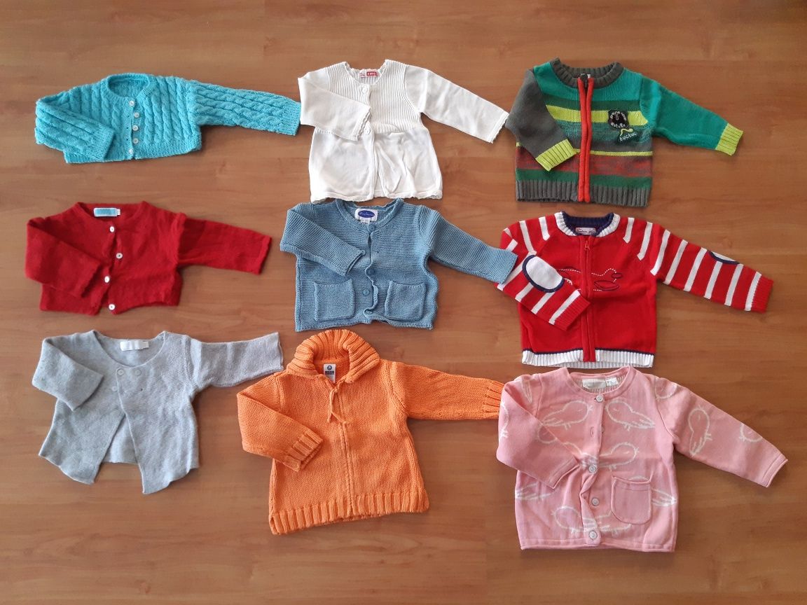 Roupa de Bebé Menina de Inverno - 6 a 9 meses (21 peças)