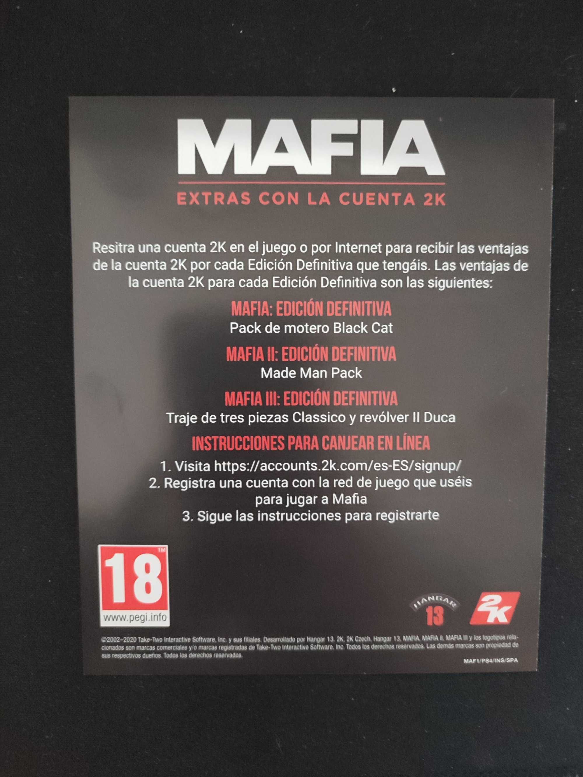 MAFIA Trilogy - PS4 - NOVO