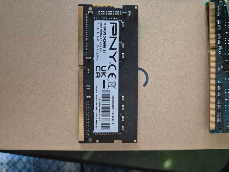 Pamiec ram do laptopa sodimm PNY ddr4 8gb 2666