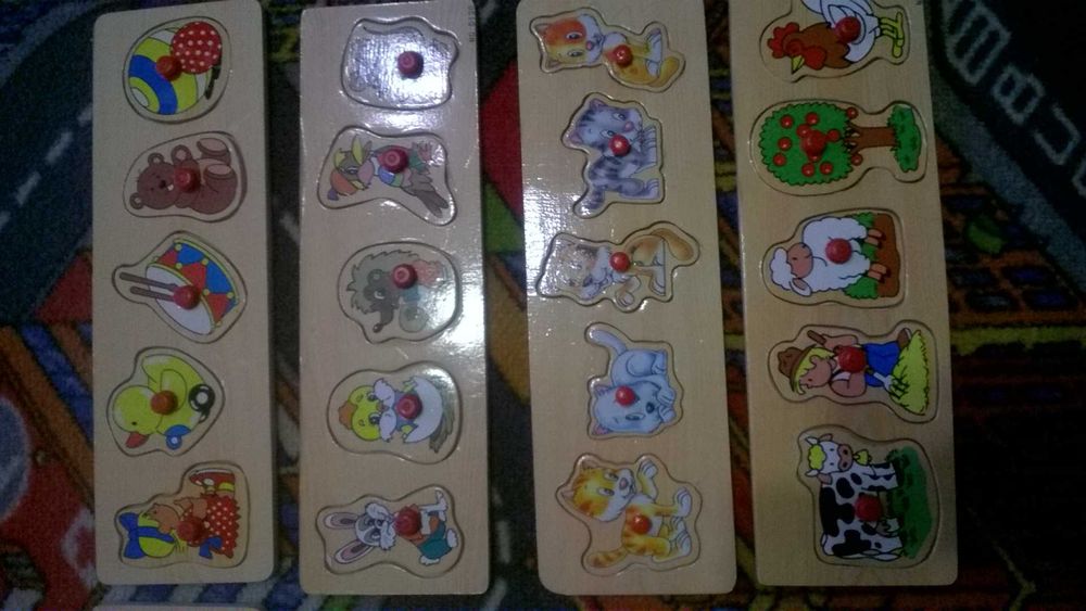 Рамки - вкладыши. Пазли для найменших. Іграшки. Деревянные развивающие