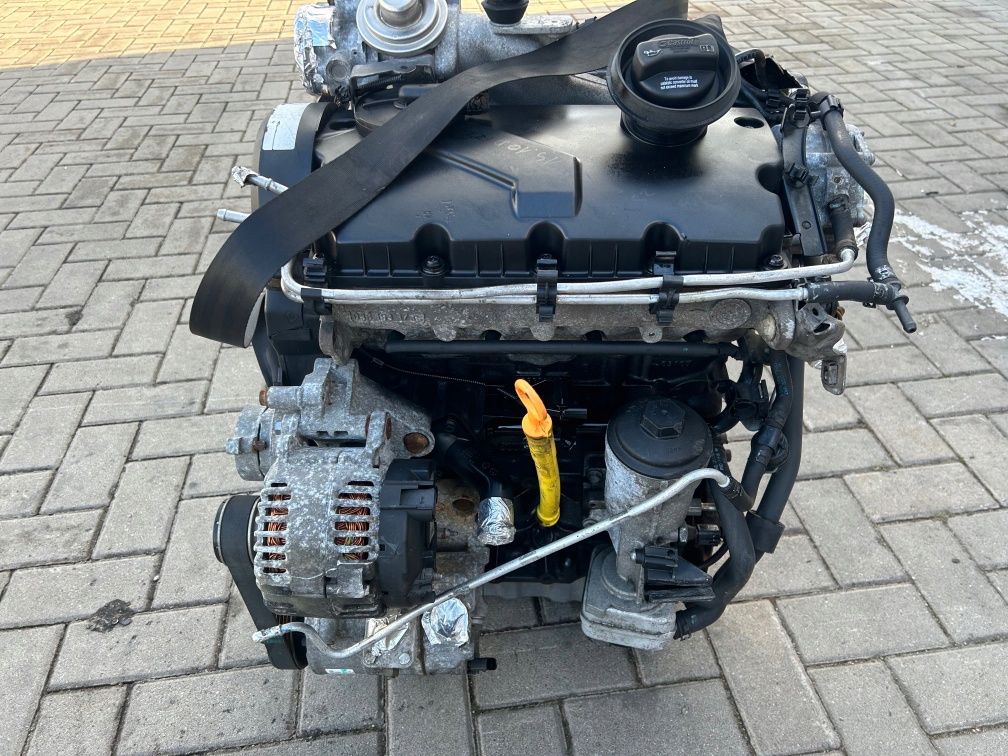 Двигун Мотор Двигатель Vw Golf Passat Touran Caddy Skoda Audi 1.9 TDI
