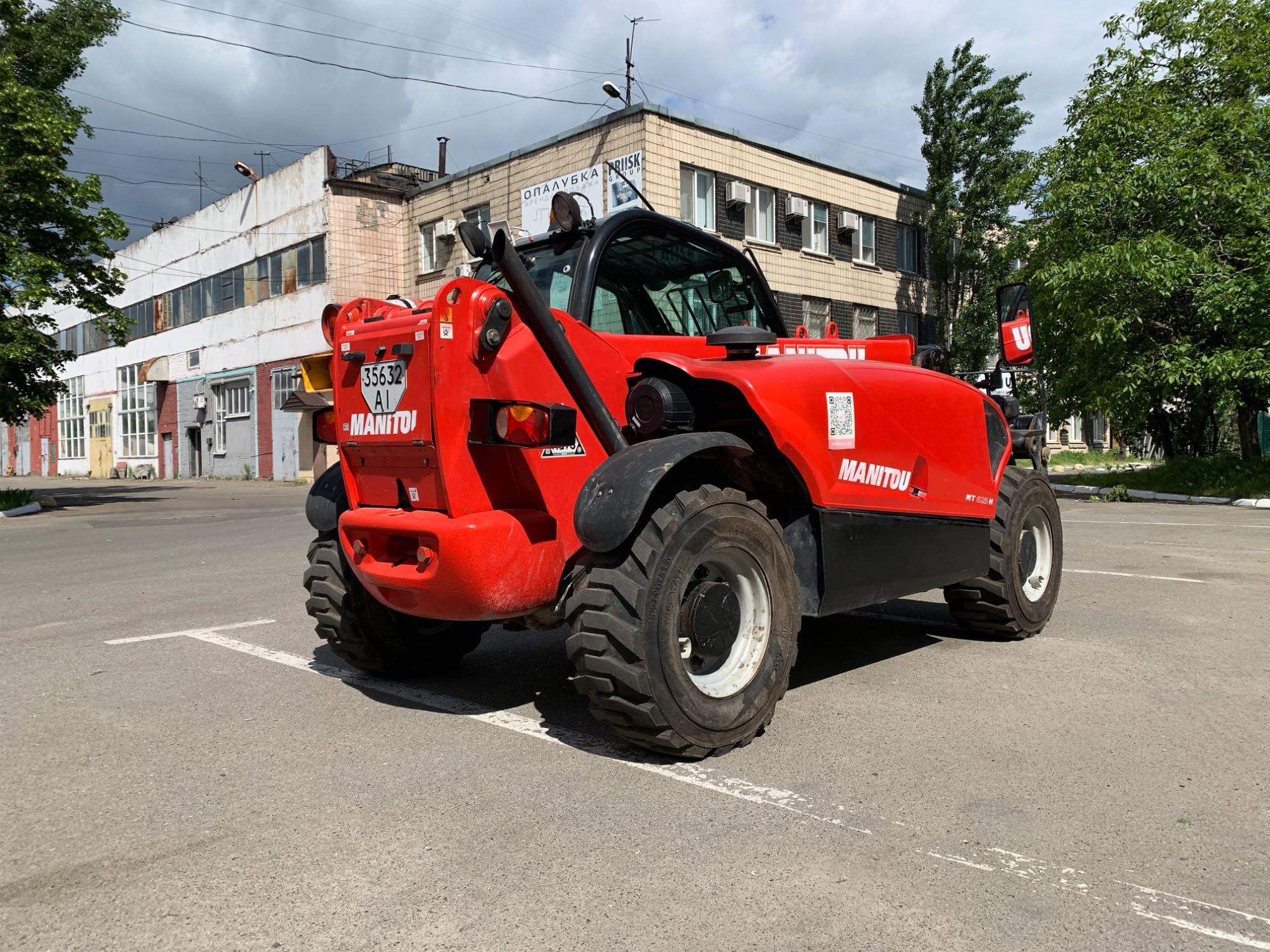 Телескопічний навантажувач MANITOU MT625 Телескопический погрузчик