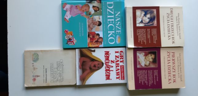 Książki o rozwoju niemowlaka i dzieci do trzeciego roku życia