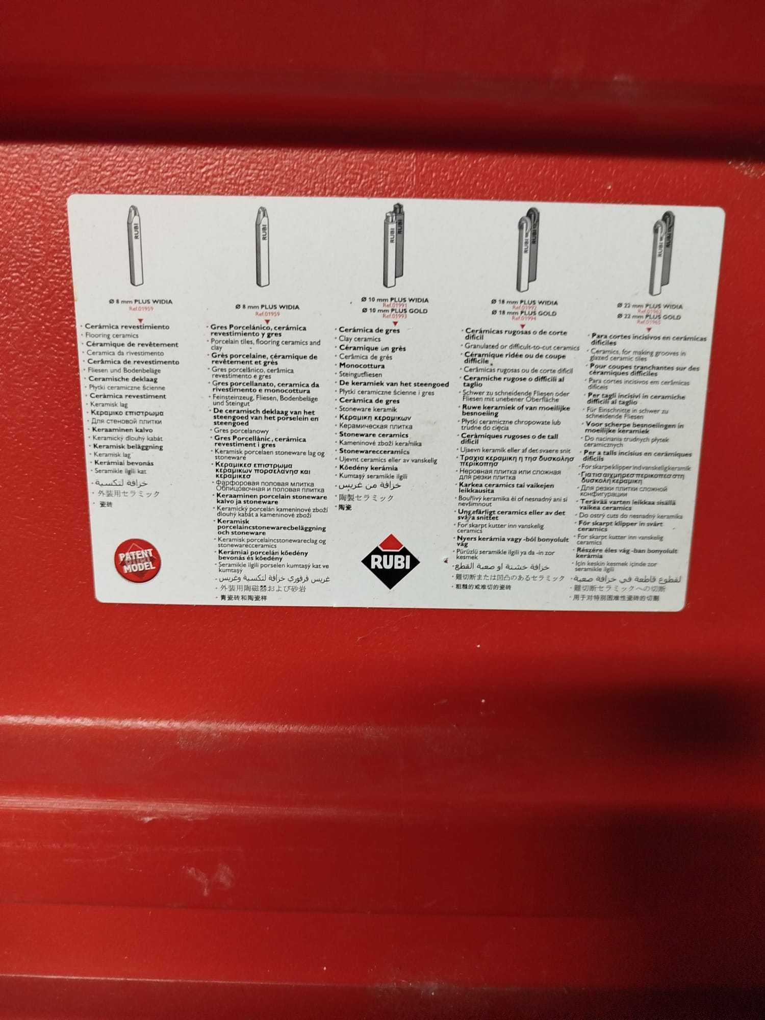 Máquina de corte de ceramico com diamante rubi tx-1200