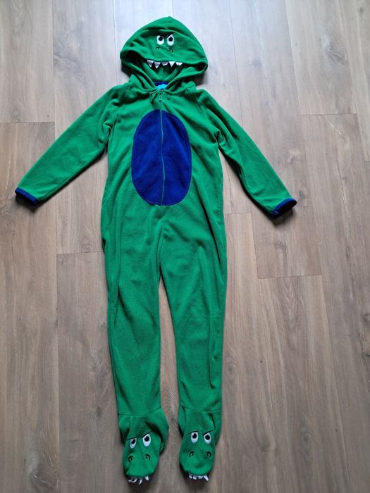 Stworek potworek dinozaur strój przebranie kombinezon 122-128