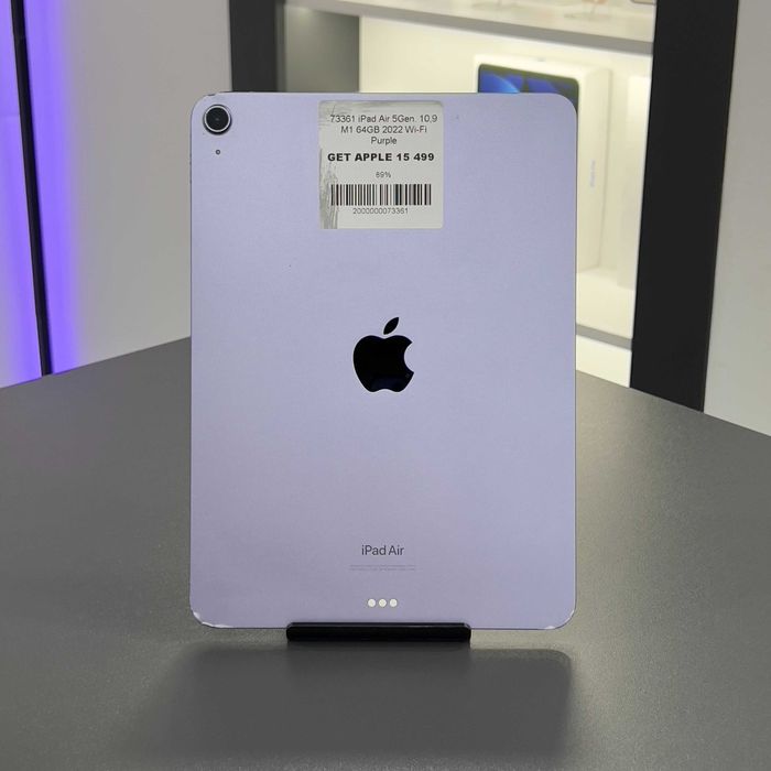 Планшет IPad Air 5Gen 10.9 2022 64GB Wi-Fi • ГАРАНТІЯ > Магазин 73361