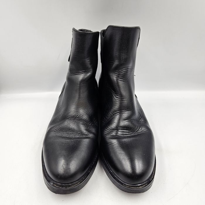 Botki Damskie Tommy Hilfiger Th Leather Flat Boot Rozmiar 39