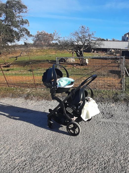 Carrinho de bebé gémeos iCandy Orange