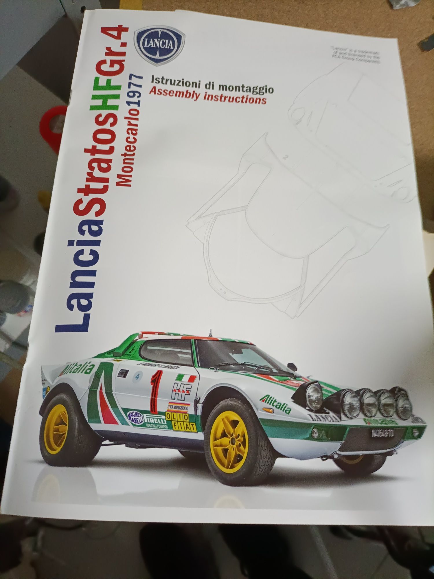 Italeri 1/12 Lancia Stratos