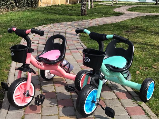 Велосипед для детей трехколесный ,регулируется,новинка 2023 года