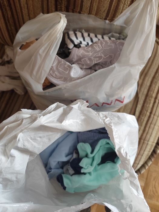 Oddam ciuszki dla chłopca i kokony