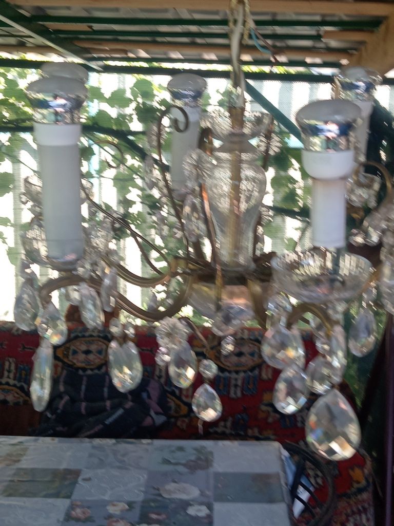 Люстра, Чехия, 80 - х годов. Б/у