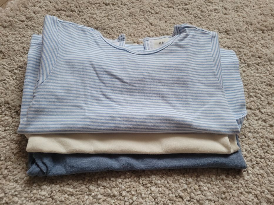 3x T-shirt 80 h&m