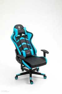 GHOST-FIVE Czarno Niebieski fotel gamingowy