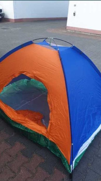 NAMIOT 3 OSOBOWY wędkarski turystyczny 2x1,5m z moskitierą rozkładany