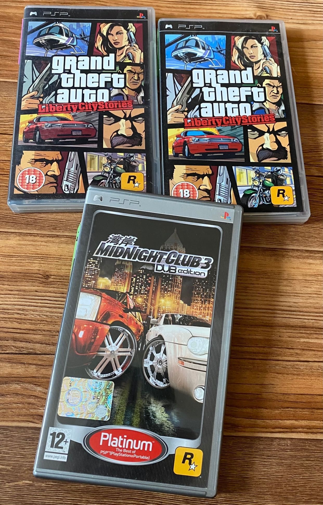 Sony PSP: GTA Vice City, Chinatown Wars, Manhunt 2, Final Fantasy
